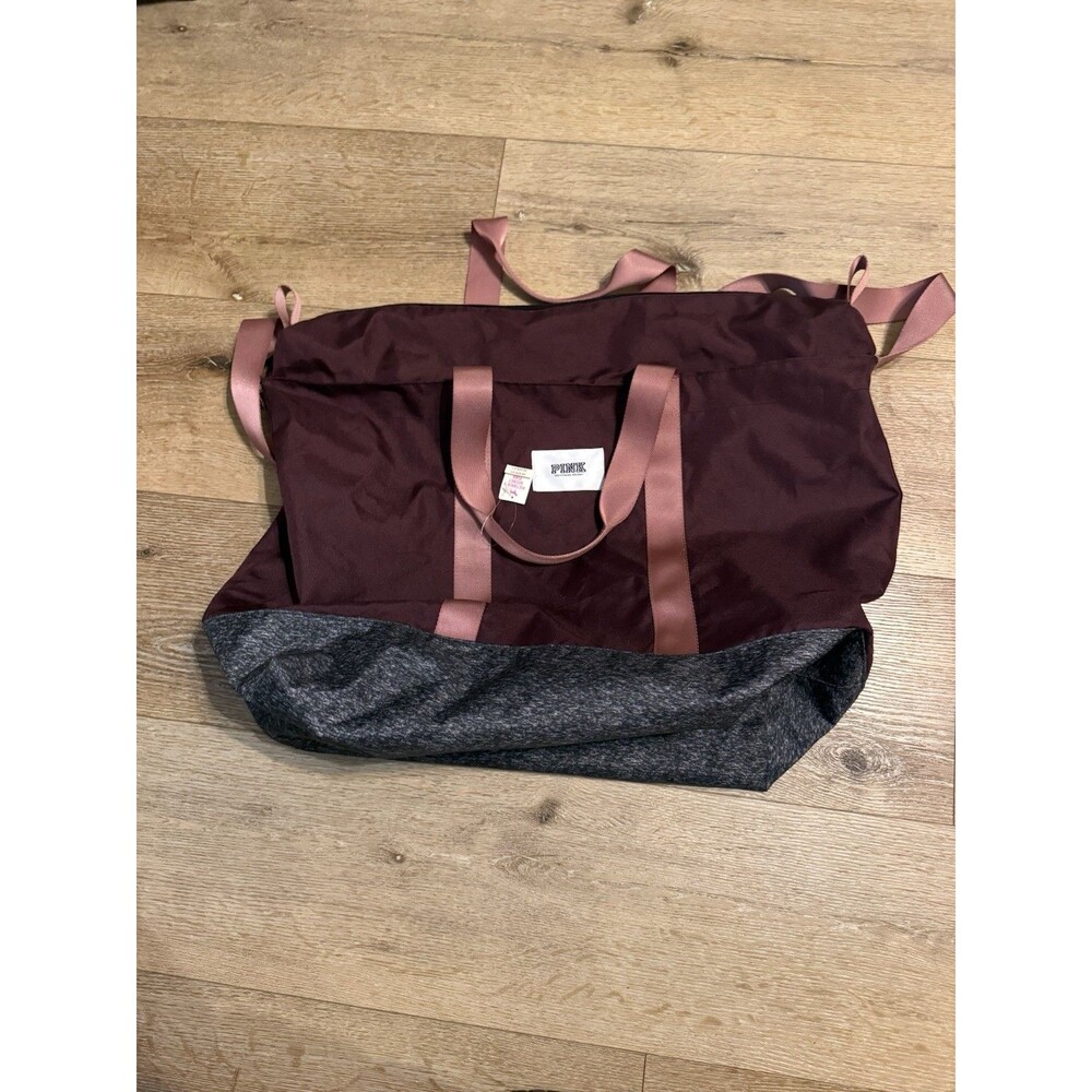 Victoria Secret PINK Zip Tote Bag Over  Shoulder & Double Strap Handles